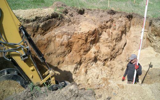 Excavating crawlspace