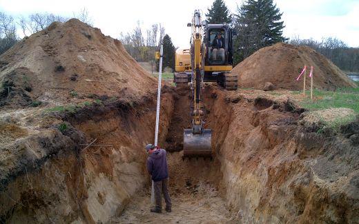 Excavating crawlspace