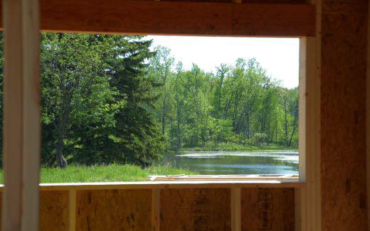 View from the kitchen window