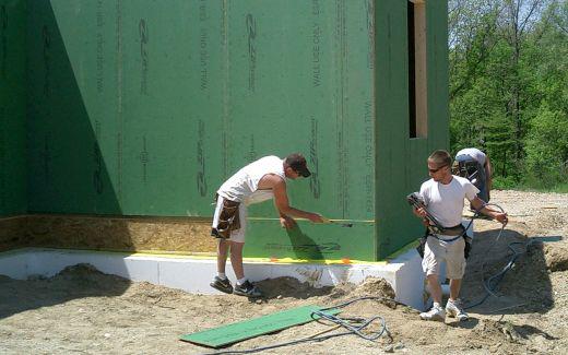 Sealing walls