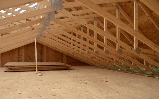Trusses with lower deck sheets stacked