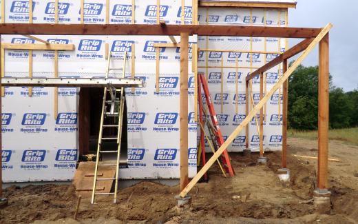 Porch piers, posts and beams