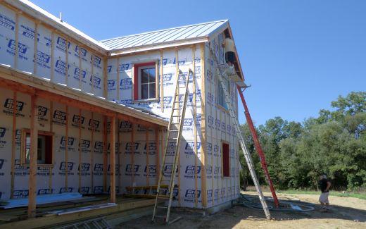Eave insulation