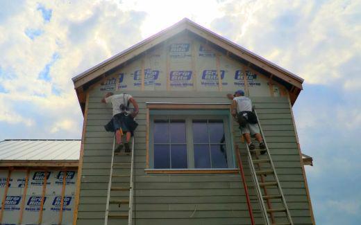 Siding the library