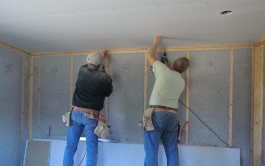 Drywall installation